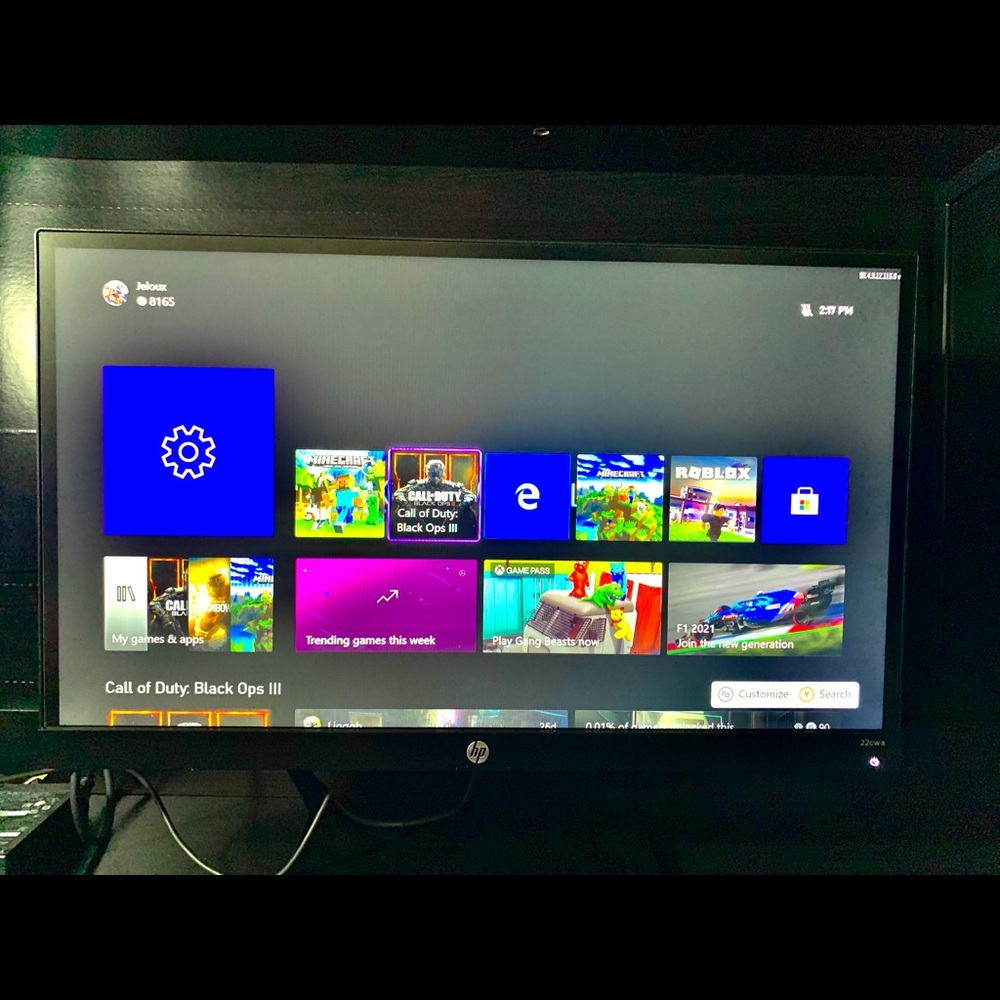 Hp monitor